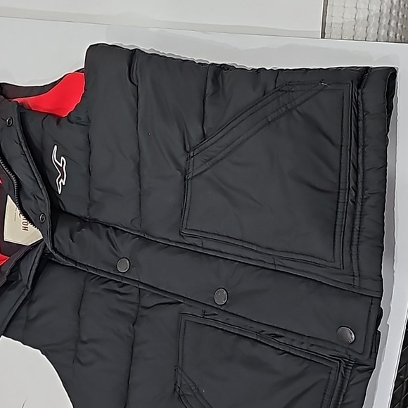 Hollister Puffer Vest Black Size S - Picture 5 of 9